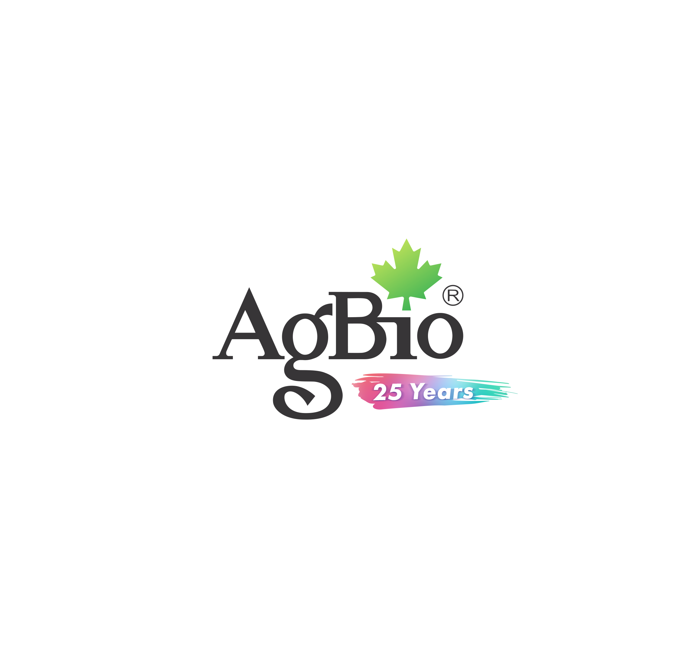 AgBio 25 years logo
