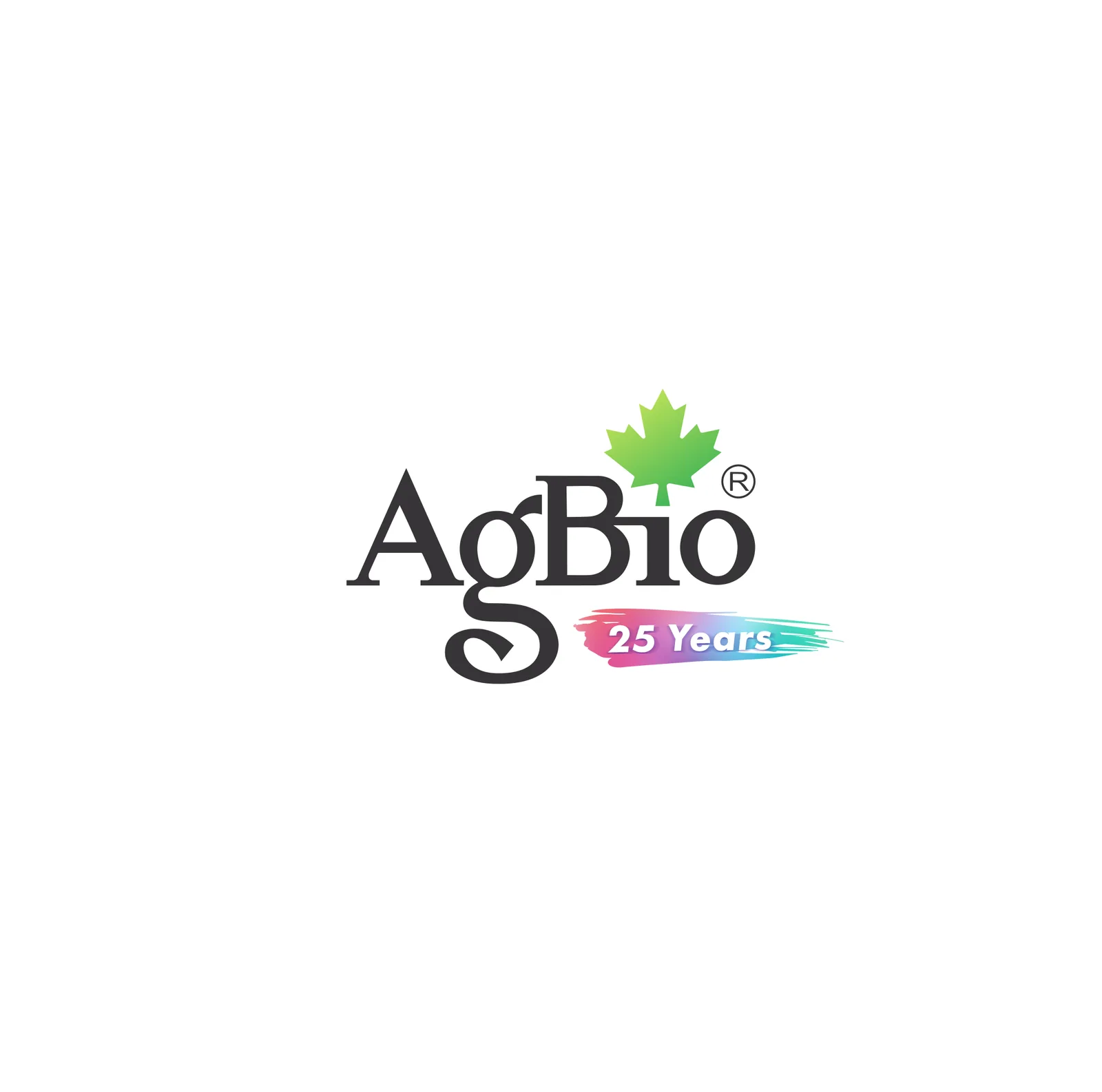 AgBio 25 years logo