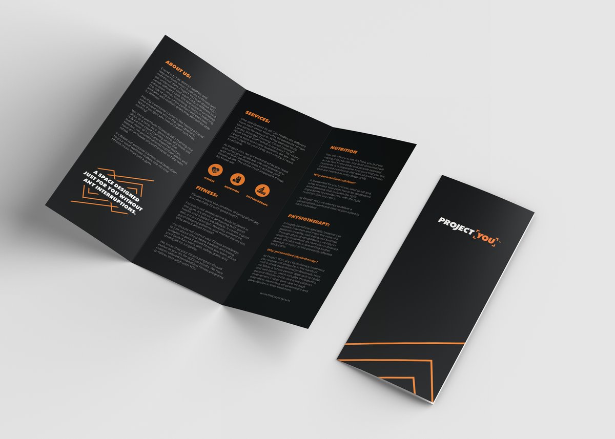 Project You brand collateral by Vridhii Digital